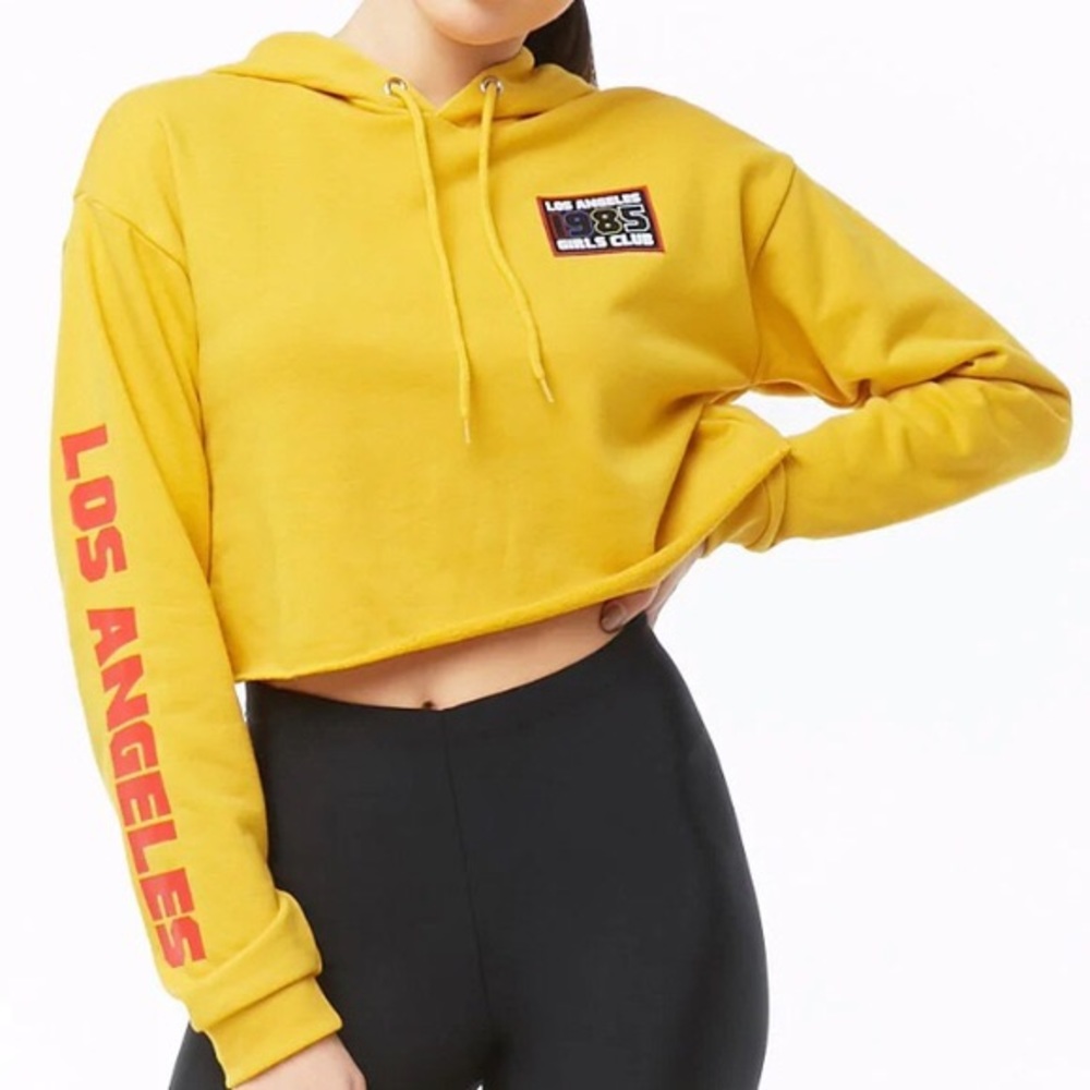 Los Angeles crop top